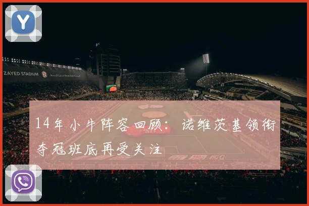 14年小牛阵容回顾：诺维茨基领衔夺冠班底再受关注