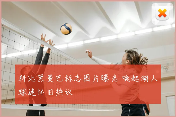 科比黑曼巴标志图片曝光 唤起湖人球迷怀旧热议