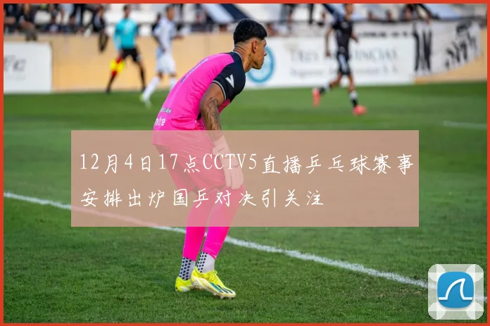 12月4日17点CCTV5直播乒乓球赛事安排出炉国乒对决引关注